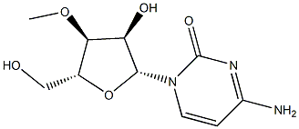 3'-O-Methyl-D-cytidine Struktur