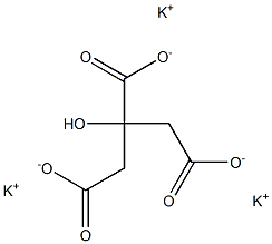 POTASSIUMCITRATE,36%,POWDER Struktur