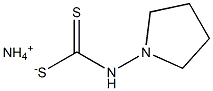 PYRROLIDINEDITHIOCARBAMATE,AMMONIUMDERIVATIVE,4%(W/V)SOLUTION Struktur