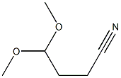 B-CYANOPROPIONALDEHYDE DIMETHYL ACETAL Struktur