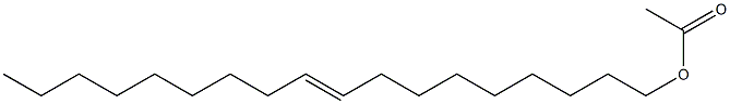 CIS,TRANS-9-OCTADECENYL ACETATE Struktur