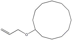 CYCLODODECYL ALLYL ETHER Struktur