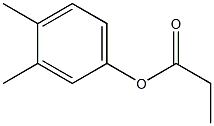 3,4-dimethylphenyl propionic acid Struktur