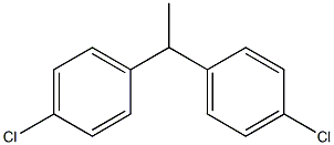 1,1-Bis(p-chlorophenyl)ethane. Struktur