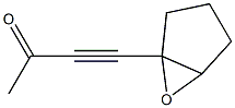 4-(6-Oxabicyclo[3.1.0]hex-1-yl)-but-3-yn-2-one Struktur