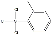 Trichloro(2-methylphenyl)silane. Struktur