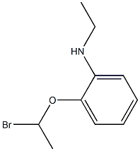 2-(2-ETHYLAMINOPHENOXYL)BROMOETHANE Struktur