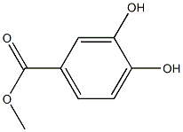 3,4-DIHYDROXY METHYL BENZOATE Struktur