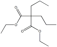 DIETHYL 2,2 DIPROPYL MALONATE Struktur