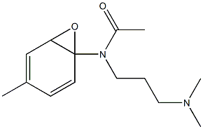 N,N-DIMETHYL-3-(N-P-TOLYLACETAMIDO)PROPAN-1-AMINE OXIDE Struktur