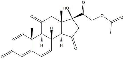 PREDNISONELONE ACETATE Struktur