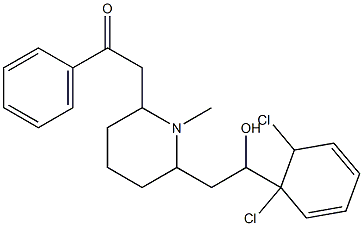 Lobeline chloride Struktur