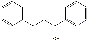 1,3-diphenyl-1-butanol Struktur