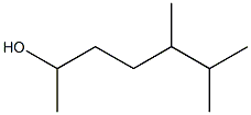 5,6-dimethyl-2-heptanol Struktur