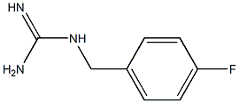 4-fluorobenzylguanidine Struktur