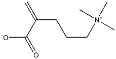 2-(trimethylammonio)ethyl methacrylate Struktur