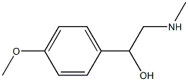 methylsynephrine Struktur