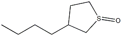 3-butylthiolane 1-oxide Struktur