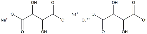 COPPERSODIUMTARTRATE Struktur