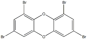 2,4,6,8-TETRABROMODIBENZO-PARA-DIOXIN Struktur