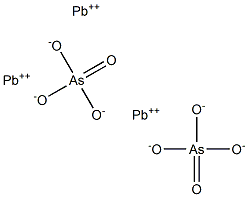 ARSENICACID,LEAD(II)SALT Struktur