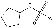 CYCLOPENTYLSULFAMATE Struktur