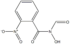 N-FORMYLNITROPHENYLHYDROXAMICACID Struktur