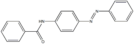 PARA-BENZOYLAMINOAZOBENZENE Struktur