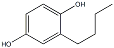 MONOBUTYLETHEROFHYDROQUINONE Struktur