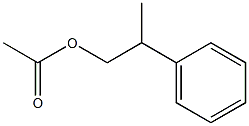 PHENETHYLALCOHOL,BETA-METHYL-,ACETATE Struktur