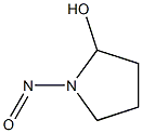 2-HYDROXY-1-NITROSOPYRROLIDINE Struktur