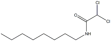 N-OCTYLDICHLOROACETAMIDE Struktur