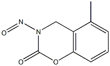 3-METHYLPHENYLN-METHYL-N-NITROSOCARBAMATE Struktur