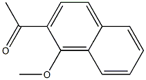 ACETYLMETHOXYNAPHTHALENE Struktur