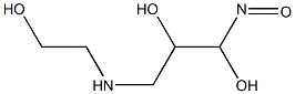 NITROSO-2,3-DIHYDROXYPROPYLETHANOLAMINE Struktur