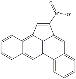 6-NITROBENZ(E)ACEANTHRYLENE Struktur