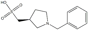 (3S)-1-BENZYLPYRROLIDIN-3-YLMETHANESULFONATE Struktur