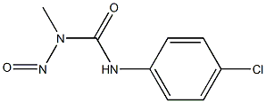 UREA,3-(PARA-CHLOROPHENYL)-1-METHYL-1-NITROSO- Struktur