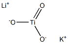 POTASSIUMLITHIUMTITANATE Struktur