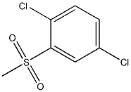 METHYLSULPHONYL-2,5-DICHLOROBENZENE Struktur