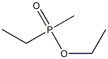 O-ETHYLMETHYLETHYLPHOSPHINATE Struktur