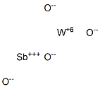 TUNGSTENANTIMONYTETRAOXIDE Struktur