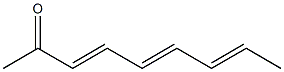 3,5,7-NONAATRIEN-2-ONE Struktur