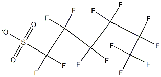 PERFLUOROHEXANESULFONATE Struktur