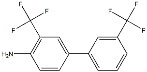 3',5-DITRIFLUOROMETHYL-4-AMINOBIPHENYL Struktur