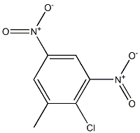 2-METHYL-4,6-DINITROCHLOROBENZENE Struktur