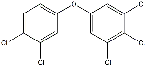 3,3',4,4',5-PENTACHLORODIPHENYLETHER Struktur