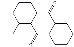 OCTAHYDRO-ETHYL-ANTHRAQUINONE Struktur