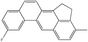 8-FLUORO-3-METHYLCHOLANTHRENE Struktur