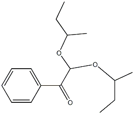 2,2-DISECTUTOXYACETOPHENONE Struktur